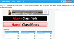 Desktop Screenshot of nagpurclassifieds.com