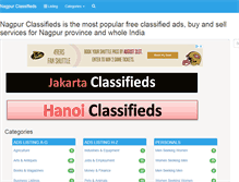 Tablet Screenshot of nagpurclassifieds.com